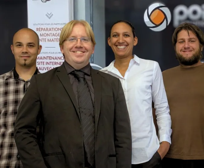 L'équipe de Point Net Solutions Informatiques